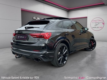 Audi rs q3 sportback 400ch quattro - full black - full - faible km - immat fr - occasion simplicicar compiegne simplicicar...