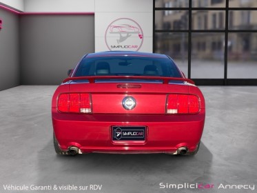 Ford mustang gt v8 4.6 300 ch - garantie 12 mois occasion simplicicar annecy simplicicar simplicibike france