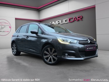 Citroen c4 c4 puretech 130 ss bvm6 shine - entretien full citroën - garantie 12 mois occasion parc voitures beauvais...