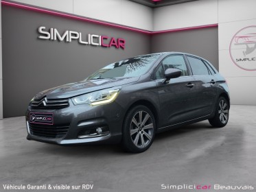 Citroen c4 c4 puretech 130 ss bvm6 shine - entretien full citroën - garantie 12 mois occasion parc voitures beauvais...