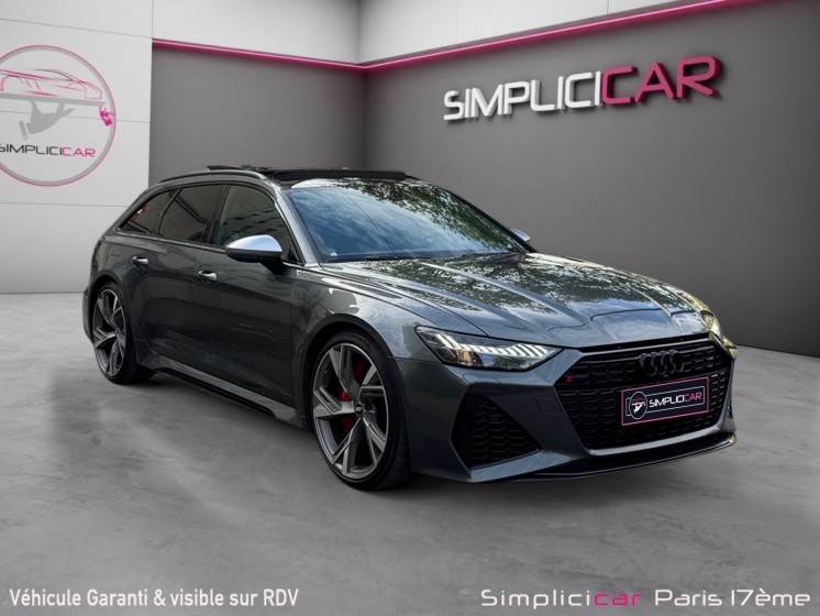 Audi rs6 v8 tfsi quattro /bang  olufsen 3d/ matrix led / dynamic ride occasion paris 17ème (75)(porte maillot) simplicicar...