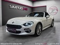Fiat 124 spider 1.4 multiair 140 ch lusso plus - caméra de recul - sièges chauffants - garantie 12 mois occasion...