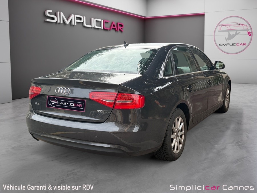 AUDI d'occasion A4 2.0 TDI 150 ATTRACTION MULTITRONIC de 2013 Cannes