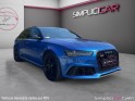 Audi rs6 avant performance v8 4.0 tfsi 605 freins céramiques / ligne milltek / origine france garantie 12 mois occasion...
