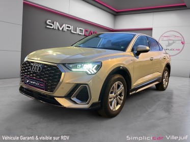 Audi q3 sportback 35 tfsi 150 ch s line, virtual cockpit, radar arrière, bluetooth, garantie 12 mois occasion simplicicar...