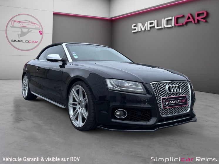 Audi s5 cabriolet v6 3.0 tfsi 333 quattro s tronic - garantie 12 mois occasion simplicicar reims simplicicar simplicibike...