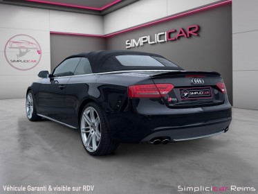 Audi s5 cabriolet v6 3.0 tfsi 333 quattro s tronic - garantie 12 mois occasion simplicicar reims simplicicar simplicibike...