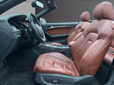 Audi s5 cabriolet v6 3.0 tfsi 333 quattro s tronic - garantie 12 mois occasion simplicicar reims simplicicar simplicibike...
