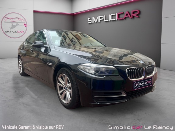 Bmw serie 5 f10 lci 518d 143 ch lounge/open edition excellent état garantie 12 mois occasion simplicicar le raincy...