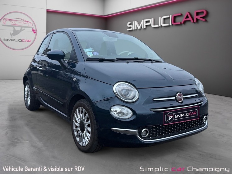 Fiat 500 my20 serie 7 euro 6d 1.2 69 ch s/s dualogic lounge premiere main occasion champigny-sur-marne (94) simplicicar...