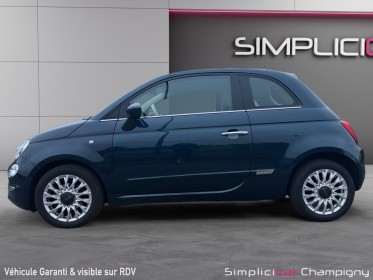 Fiat 500 my20 serie 7 euro 6d 1.2 69 ch s/s dualogic lounge premiere main occasion champigny-sur-marne (94) simplicicar...
