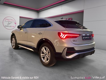 Audi q3 sportback 35 tfsi 150 ch s line, virtual cockpit, radar arrière, bluetooth, garantie 12 mois occasion simplicicar...