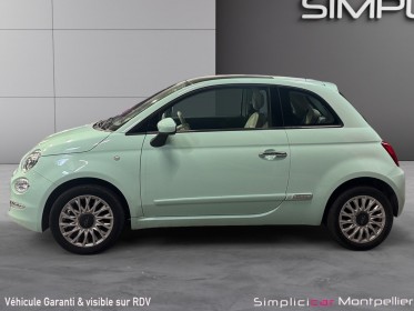 Fiat 500 serie 6 1.2 69ch lounge toit panoramique garantie 12 mois occasion montpellier (34) simplicicar simplicibike france