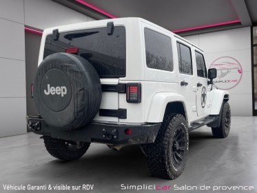 Jeep wrangler 2.8 crd 200 unlimited sahara / prepa bumper / camera / entretien a jour occasion simplicicar salon de provence...