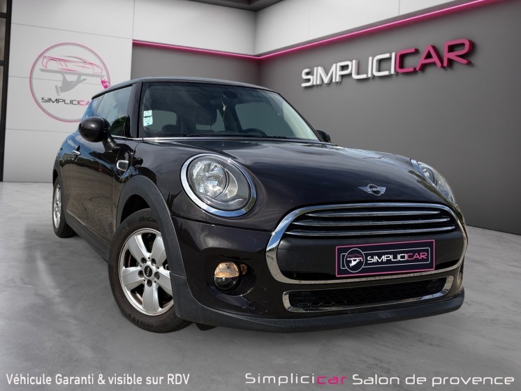 Mini hatch 3 portes f56 one 102 ch pack salt / bluetooth / clim / rÉvision ok / garantie 12 mois occasion simplicicar salon...