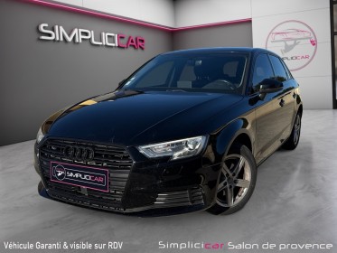 Audi a3 sportback 1.0 tfsi 115/radar ar/sièges chauffants/carplay/alarme/garantie occasion simplicicar salon de provence...