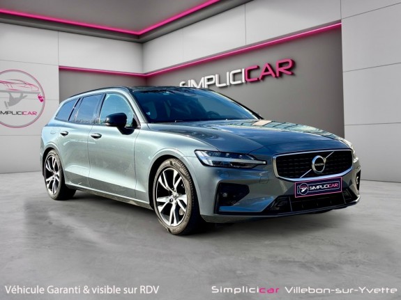 Volvo v60 t4 190 ch r-design carplay camera de recul toit pano regulateur adaptatif attelage garantie 12 mois occasion...