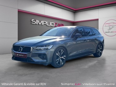 Volvo v60 t4 190 ch r-design carplay camera de recul toit pano regulateur adaptatif attelage garantie 12 mois occasion...