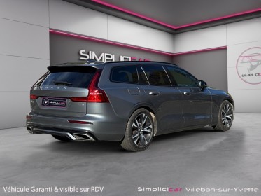 Volvo v60 t4 190 ch r-design carplay camera de recul toit pano regulateur adaptatif attelage garantie 12 mois occasion...