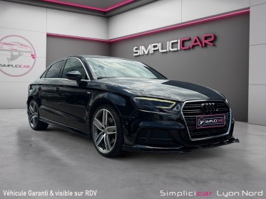 Audi a3 berline 2.0 tdi 150 s line s tronic 6 bang olufsen / virtual garantie 12 mois occasion simplicicar lyon nord...
