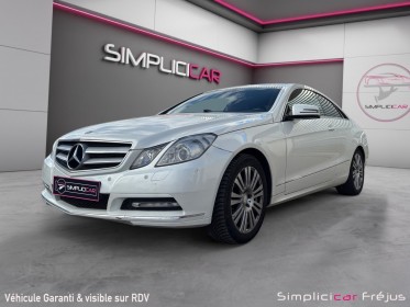Mercedes classe e 350 cdi blueefficiency elégance executive a sièges à mémoire garantie 12 mois occasion simplicicar...