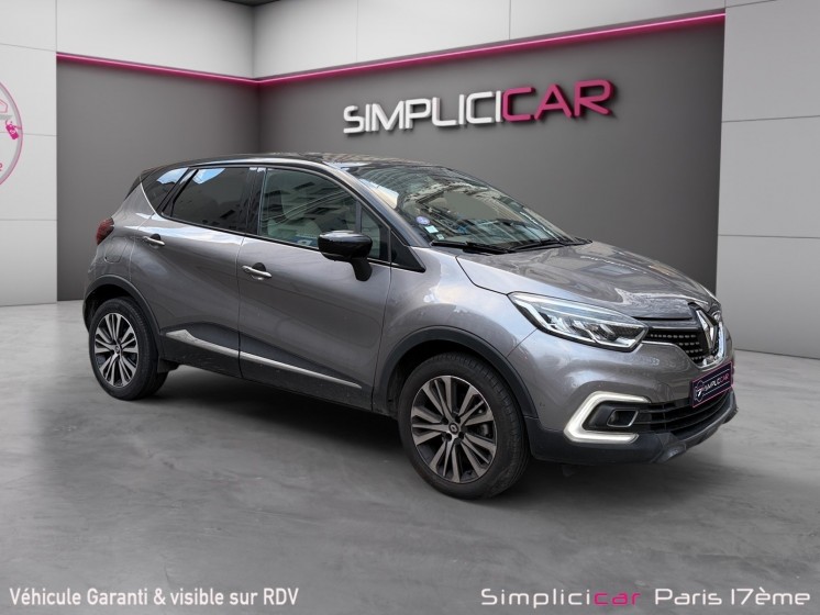 Renault captur tce 120 energy initiale paris/ camÉra de recul / entretien renault / full cuir occasion paris 17ème...