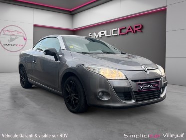 Renault megane iii cc dci 110 fap energy, décapotable, radar av/ar, garantie 12 mois. occasion simplicicar villejuif ...