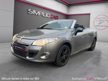 Renault megane iii cc dci 110 fap energy, décapotable, radar av/ar, garantie 12 mois. occasion simplicicar villejuif ...