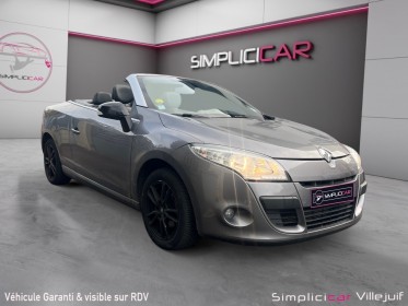 Renault megane iii cc dci 110 fap energy, décapotable, radar av/ar, garantie 12 mois. occasion simplicicar villejuif ...