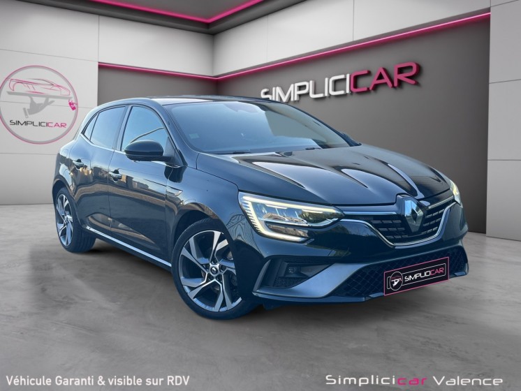 Renault megane iv berline blue dci 115 edc -20 r.s. line alcantara chauffants carplay cam recul mode sport garantie 12 mois...
