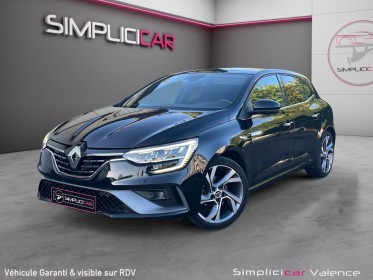Renault megane iv berline blue dci 115 edc -20 r.s. line alcantara chauffants carplay cam recul mode sport garantie 12 mois...