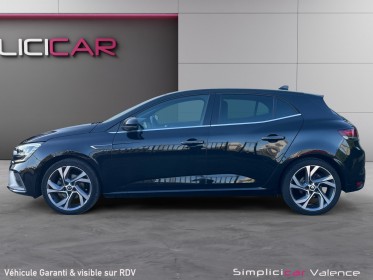 Renault megane iv berline blue dci 115 edc -20 r.s. line alcantara chauffants carplay cam recul mode sport garantie 12 mois...