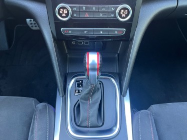 Renault megane iv berline blue dci 115 edc -20 r.s. line alcantara chauffants carplay cam recul mode sport garantie 12 mois...