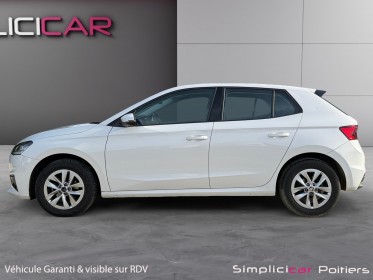 Skoda fabia 1.0 tsi 95 ch bvm5 ambition première main entretien skoda carplay garantie 12 mois occasion simplicicar poitiers...