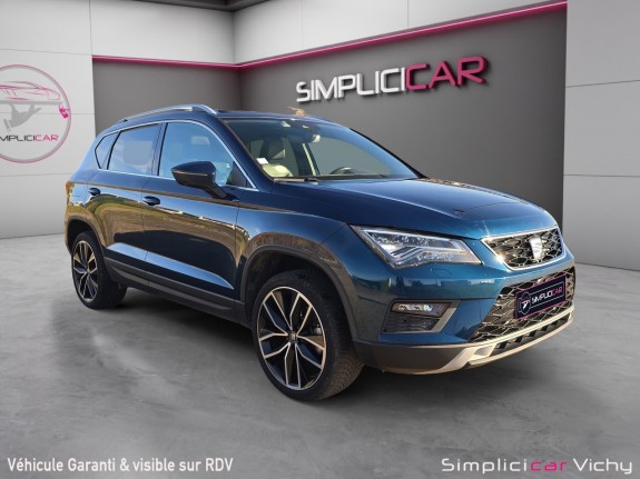 Seat ateca 2.0 tdi 150 ch start/stop dsg7 xcellence full entretien seat révisée garantie 12 mois sièges chauffants toit......