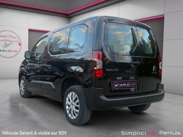 Citroen berlingo 1.5 bluehdi 100 s  s feel climatisation bluetooth garantie 12 mois occasion simplicicar pertuis  simplicicar...