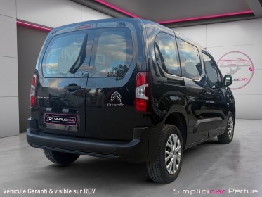 Citroen berlingo 1.5 bluehdi 100 s  s feel climatisation bluetooth garantie 12 mois occasion simplicicar pertuis  simplicicar...