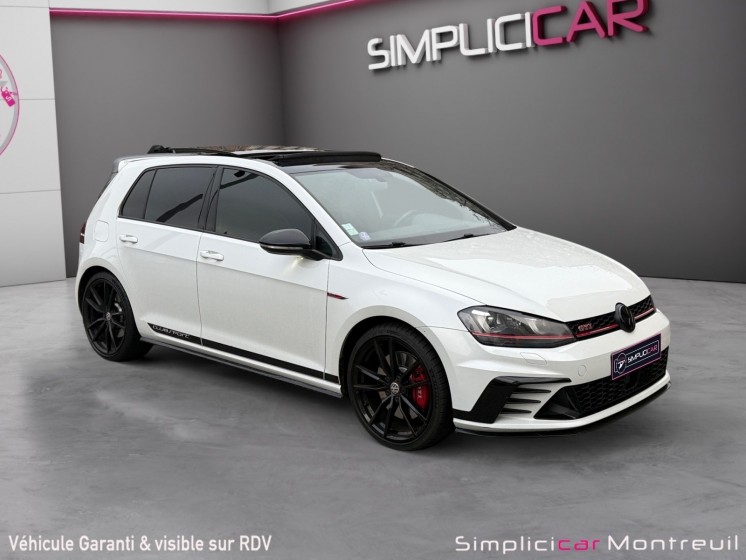 Volkswagen golf 2.0 tsi 265 gti clubsport/garantie 12 mois/historique, suivi complet/échappement sport occasion montreuil...