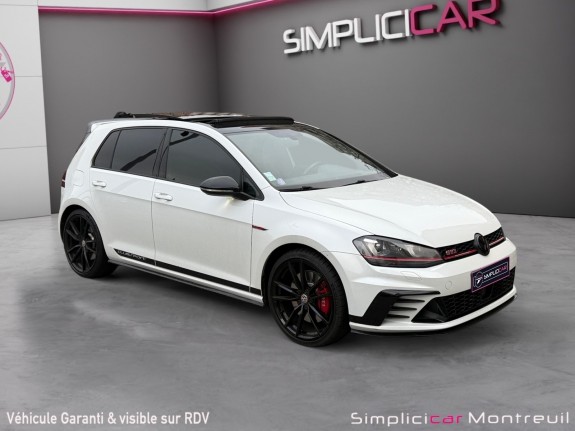 Volkswagen golf 2.0 tsi 265 gti clubsport/garantie 12 mois/historique, suivi complet/échappement sport occasion montreuil...