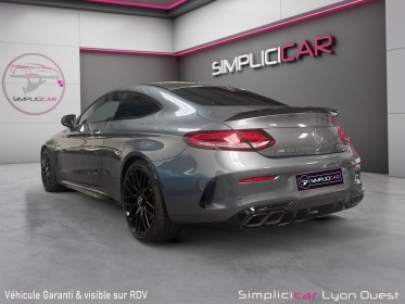 Mercedes classe c coupe 63 s amg 9g-mct speedshift amg - origine fr - pack carbone extérieur - suivi mercedes garantie 12...
