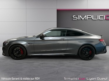 Mercedes classe c coupe 63 s amg 9g-mct speedshift amg - origine fr - pack carbone extérieur - suivi mercedes garantie 12...