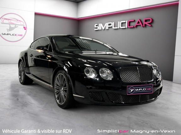 Bentley continental gt speed mulliner  w12 6.0l biturbo 610 ch / 750 nm occasion simplicicar magny-en-vexin simplicicar...