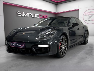 Porsche panamera turbo v8 4.0 550 pdk 54 000 euros d'options pack burmester  pack sportdesign roues arrières directrices......