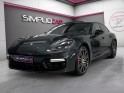 Porsche panamera turbo v8 4.0 550 pdk 54 000 euros d'options pack burmester  pack sportdesign roues arrières directrices......