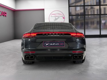 Porsche panamera turbo v8 4.0 550 pdk 54 000 euros d'options pack burmester  pack sportdesign roues arrières directrices......