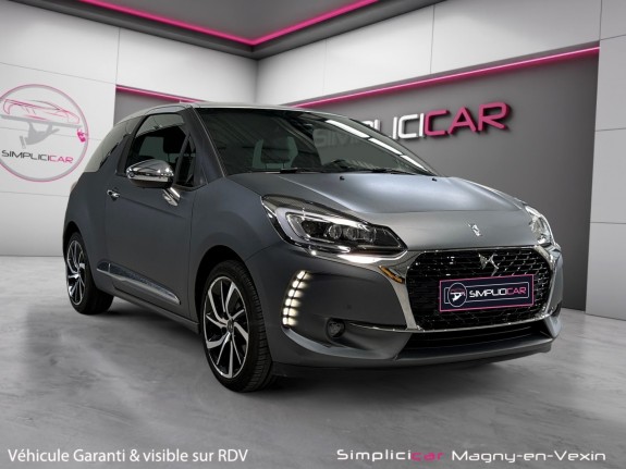 Ds ds 3 110 ss eat6 dark side occasion simplicicar magny-en-vexin simplicicar simplicibike france