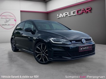 Volkswagen golf 2.0 tdi 184 bluemotion technology fap dsg7 gtd toit ouvrant sièges chauffants jantes santiago 19’...