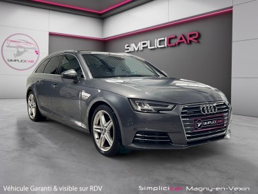 Audi a4 avant 2.0 tdi 190 s tronic 7 s line occasion simplicicar magny-en-vexin simplicicar simplicibike france