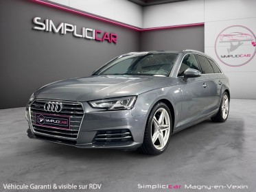 Audi a4 avant 2.0 tdi 190 s tronic 7 s line occasion simplicicar magny-en-vexin simplicicar simplicibike france