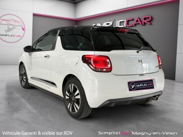 Ds ds 3 puretech 110 bva so chic carplay caméra de recul occasion simplicicar magny-en-vexin simplicicar simplicibike france